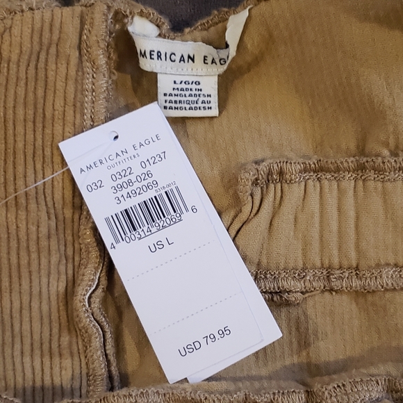 American Eagle Corduroy overalls - Picture 4 of 6